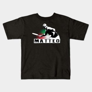 Matteo Berrettini tennis champion Kids T-Shirt